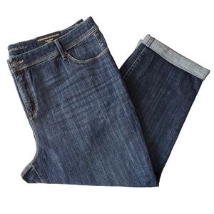 Chicos So Slimming Girlfriend Crop Jean | Chicos 4 (20/22 XXL) NWT